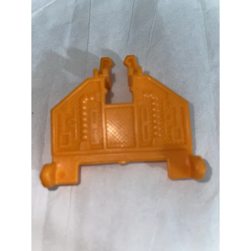 Vtg G1 Transformers Accessories Hoist Orange Tow Platform & Radar Panel  EUC